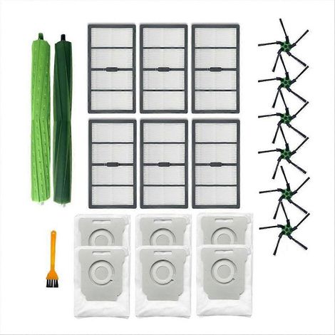 Hepa-filter, Seitenbürste Und Staubbeutel Für