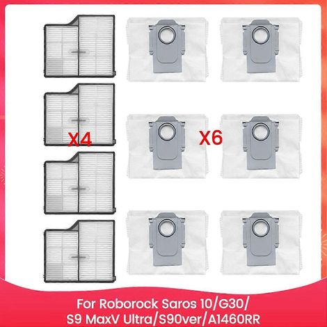 Ersatzteile Für Saros 10/g30/s9 Maxv Ultra/s90ver/a1460rr Staubsauger: Hepa-filter Und Staubbeutel