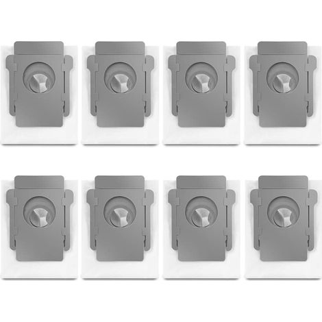 8er-pack Staubbeutel, Kompatibel Mit Roomba I7 E5 S9, Aus Strapazierfähigem Material, Selbstverschließend, Für Die Selbstreinigende Basisstation