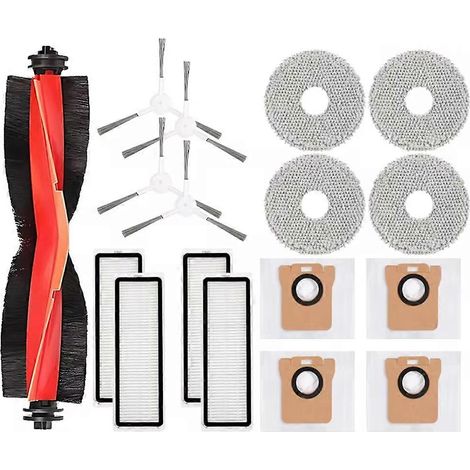 Ersatzteile Für Xiaomi X20+/x20 Plus Saugroboter: Haupt-/seitenbürsten, Hepa-filter, Wischmopp, Staubbeutel