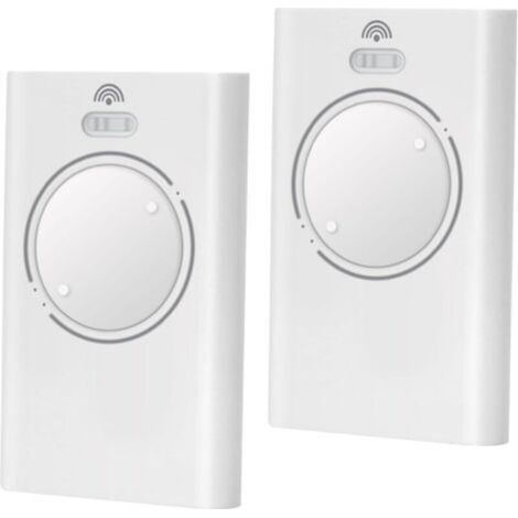 2-teilige 868-mhz-garagentor-fernbedienung, 2-kanal-torfernbedienung Kompatibel Mit Xt2 868 Slh, Xt 868 Slh (weiß) - Dou