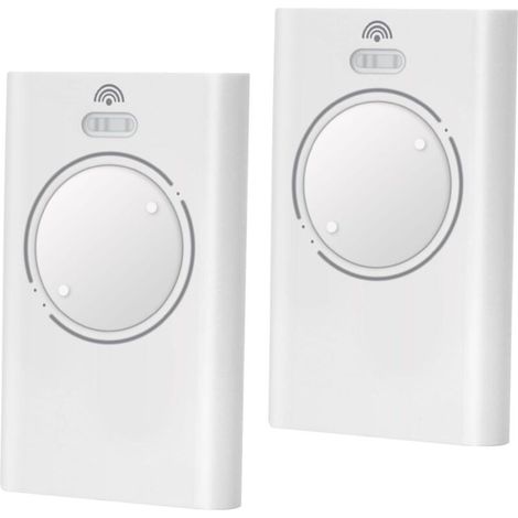 Set Mit 2 868-mhz-torfernbedienungen, Kompatibel Mit Xt4 868 Slh Lr, Xt4 868 Slh, Xt2 868 Slh Lr, Xt2 868 Slh, White-dou