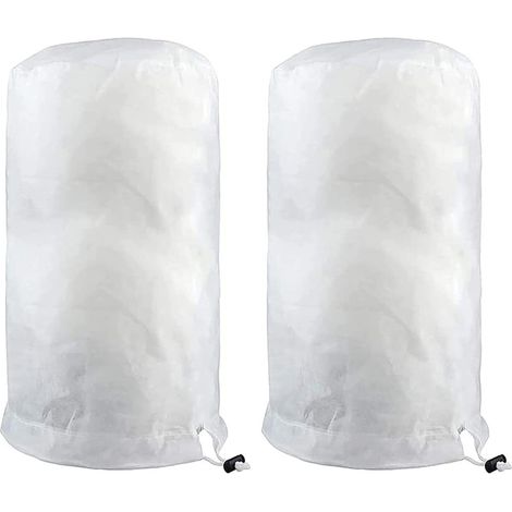 Winterabdeckungsset, 2er-set Frostschutzabdeckungen, 140 X 200 Cm – 60 G Vliesstoff – Schutz Vor Frost, Wind Und Schnee