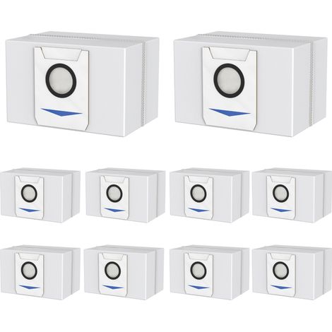 Staubsaugerbeutel Für Ecovacs Deebot X1 Omni/x1e Omni/x1 Turbo/t20 Omni/t20e Omni [10er-pack] Phonillico® Ersatz-staubbeutel