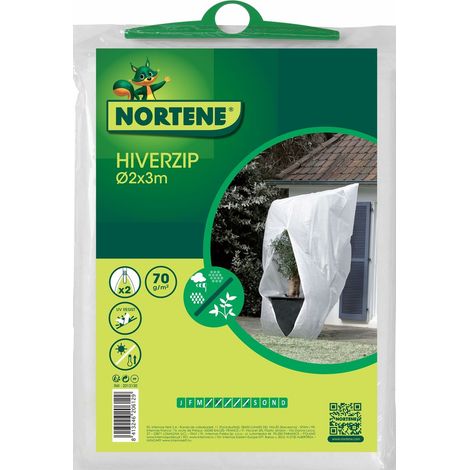 Winterabdeckung 2 X 3 M – Uv-behandeltes Polypropylen-vlies – Wasser- Und Luftdurchlässig – Schutz Für Topfpflanzen Und Sträucher
