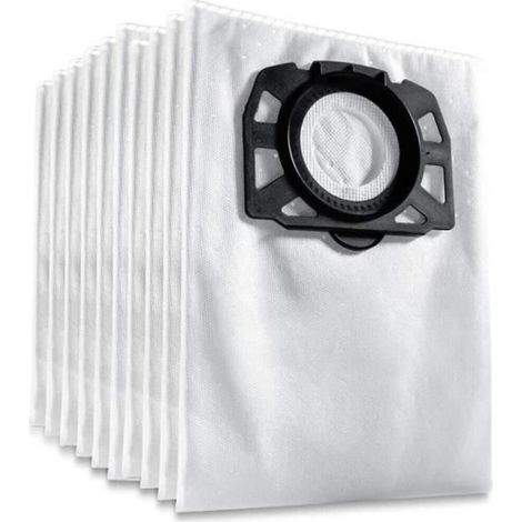 10 Kompatible Staubsaugerbeutel Für Kärcher Wd4, Wd5, Wd6, Mv4, Mv5, Mv6, Staub-, Wasser- Und Staubfilterbeutel, Fassungsvermögen