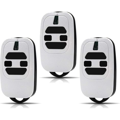 433,92-mhz-fernbedienung Für Tore. Kompatibel Mit Den Garagentor-fernbedienungen Dea Gti2/4, Gt2/4, Mio Tr2/4, Mio Tr2n/4n (3 Stück).
