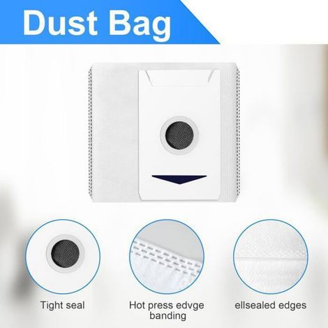 Ersatzteilset – Rotierende Bürste, Hepa-filter, Reinigungstuch, Staubbeutel, Seitenbürste – Für Ecovacs Deebot T30 Pro Omni – 18-teilig