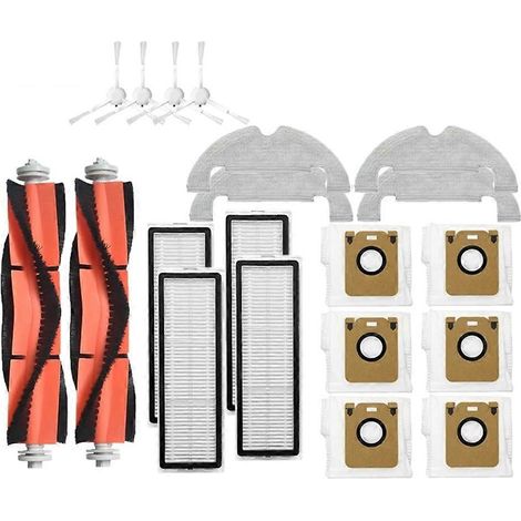 Ersatzteile Für Dreame Bot D10 Plus Rls3d Saugroboter: Hepa-filter, Wischmopp, Haupt-/seitenbürsten, Staubbeutel