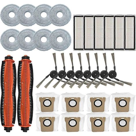 32-teiliges Set Kompatibel Mit Xiaomi Mijia 5 Pro/ov21cn Staubsaugerbürste, Beutel, Staubfilter, Walze Und Wischmopp-teile
