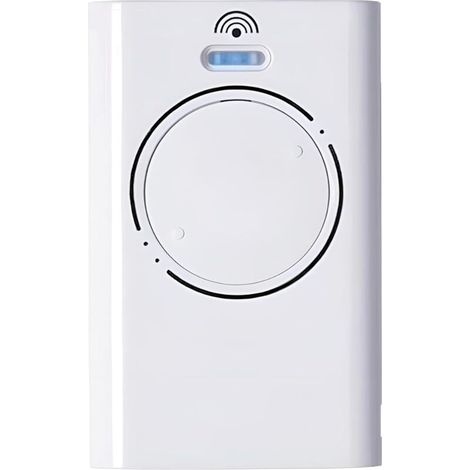 Torfernbedienung – 868 Mhz – 2 Kanäle – Kompatibel Mit Xt2, Xt4, Dl2 Und Tml2 – Rolling Code – 240-mah-lithium-akku – Weiß – 1 Stück