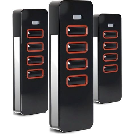 Torfernbedienung – 868 Mhz – 4 Kanäle – Kompatibel Mit Sommer 4018v000 Und 4015862001900 – 3er-pack