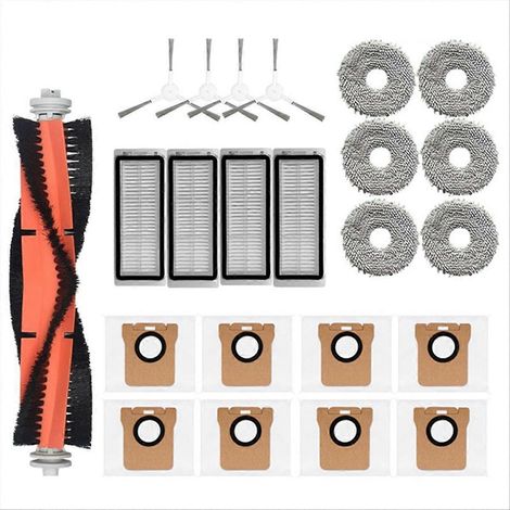 Haupt-/seitenbürsten, Filter, Wischmopp, Staubbeutel, Saugroboter