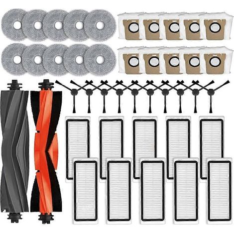 Für Dreame Bot L20 Ultra/l20 Ultra Komplettteile: Seitenwalze, Bürste Und Filter, Wischmopp, Staubbeutel