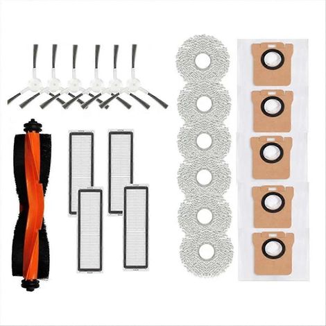 Für Den Saugroboter X20+: Haupt-/seitenbürsten, Filter, Tuch, Staubbeutel