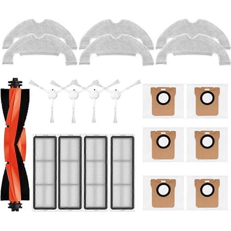 Ersatzteile Für Den Xiaomi X10 Saugroboter: Haupt-/seitenbürsten, Hepa-filter, Wischmopp, Staubbeutel