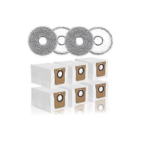 Staubbeutel Und Reinigungstücher Für Die Staubsauger L10s Ultra, L10 Ultra, L10 Prime Und L20 Ultra 6 Staubsaugerbeutel Und Feuchtreinigungstücher