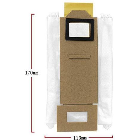 2er-pack Kompatible Staubbeutel Für Roborock S7/t7s/g10 – Offizieller Ersatz