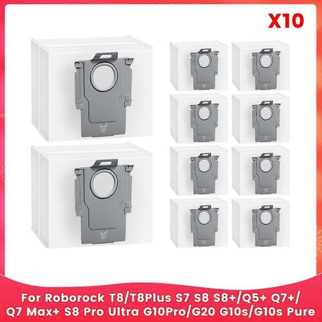 Staubbeutel Für Staubsaugerteile T8/t8plus S7 S8 S8+, 10 Stück