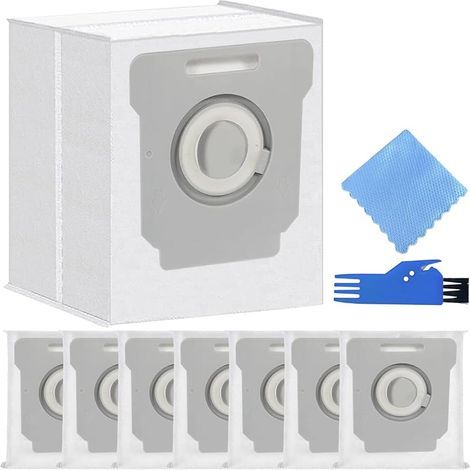 Ersatz-staubbeutel Für Irobot Roomba I1+, I7, I7+, J7, J7+, I8, I8+, I3, I3+, I4, I4+, I6, I6+, S9, S9+ I & S & J Serie Saugroboter (3-liter-staubbeutel-zubehörset)