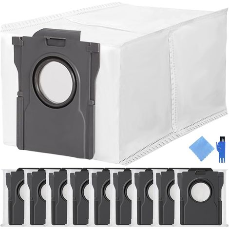 Ersatz-staubbeutel Für Mova P50 Pro Ultra Und Dreame X40 Ultra Complete/x40 Pro Saugroboter, Großes 3,2-liter-fassungsvermögen, Aus Vliesstoff, Zubehörset