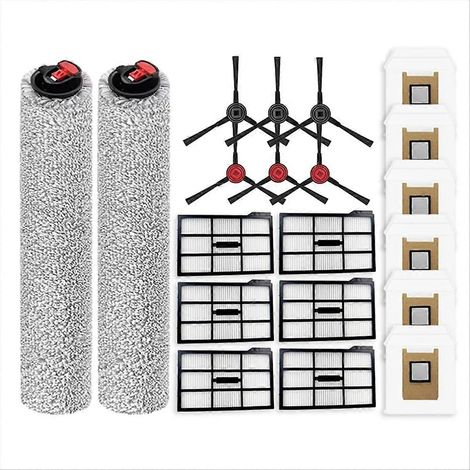 Set Für Omni E28/e25 Saugroboter – Enthält Seitenbürsten, Walze, Wischaufsatz, Staubbeutel Und Weiteres Zubehör