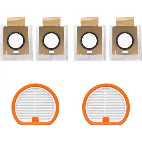 Für Den Kabellosen Staubsauger Uwant V500: Ersatz-staubbeutel/filter, Hocheffiziente Hepa-filter, Einweg-staubbeutel