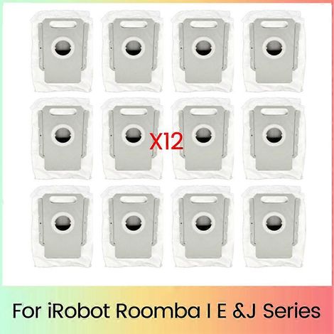 Staubbeutel Für Staubsauger Der Serien I3, I3+, I7, I7+, I4, I6, I6+, I8, I8+/plus, E5, E6, E7 Und J7, 12 Stück