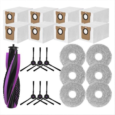21-teiliges Set Für Den Saugroboter P20 Pro: Zubehör Inklusive Haupt-/seitenbürsten, Wischmopp Und Staubbeutel.