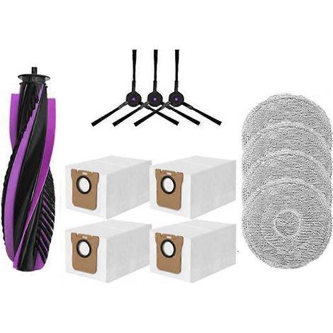 12-teiliges Set Für Den Jonr P20 Pro Saugroboter: Hauptbürste, Seitenbürste, Wischmopp, Staubbeutel