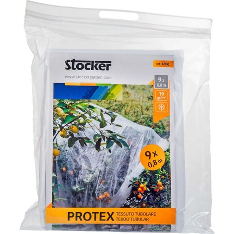 Stocker Protex Schlauchgewebe, Weiß, 1,5 X 6 M, 19 G