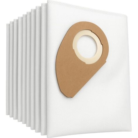 Packung Mit 10 Nilfisk Buddy Ii 12/18 Und 18 Edelstahl-kompatiblen Staubbeuteln, Abmessungen 39x22 Cm