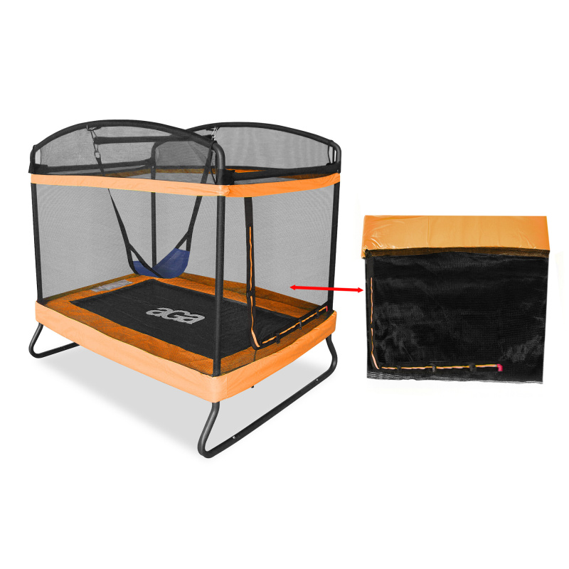 Aga Schutznetz Für Rechteckiges Trampolin 122x183 Cm Orange