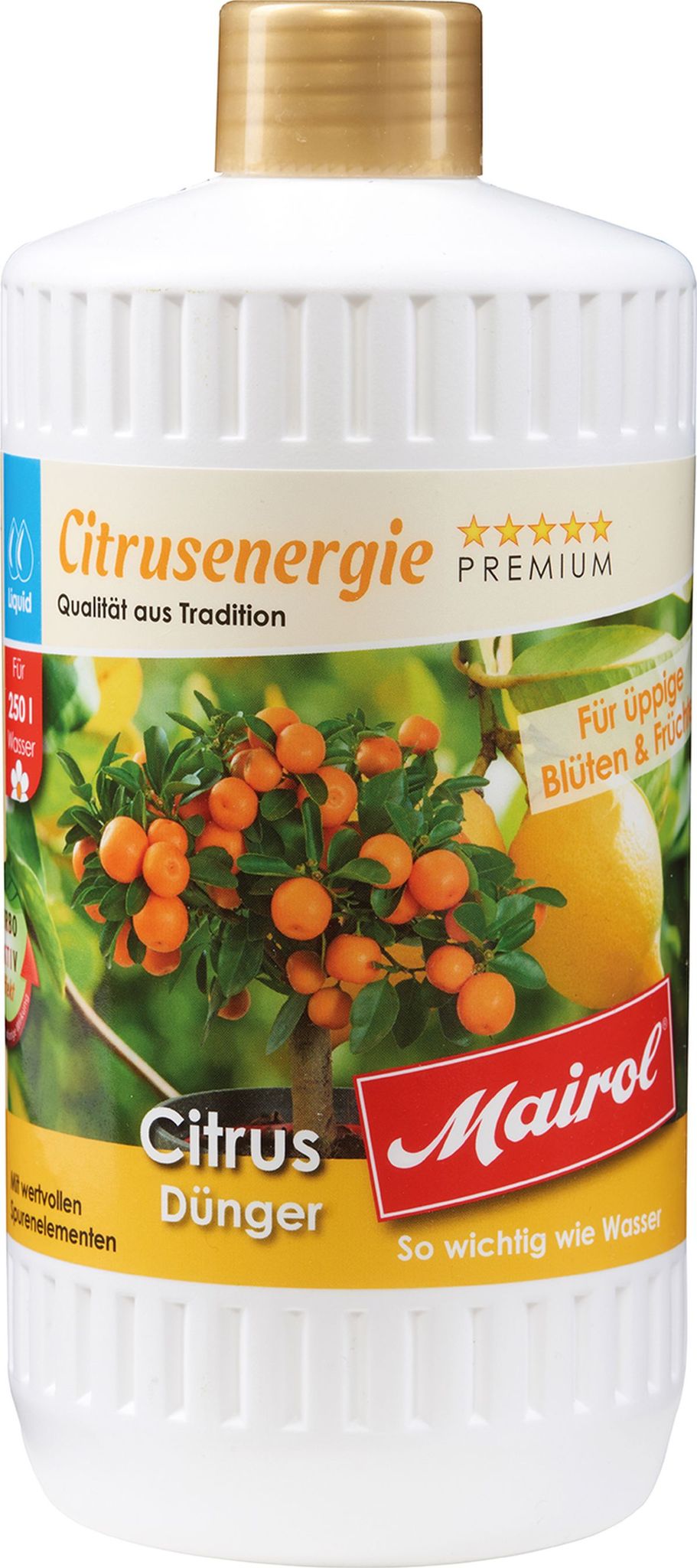 Mairol® Citrusenergie Flüssigdünger Liquid Für 250 Liter - 1 Liter