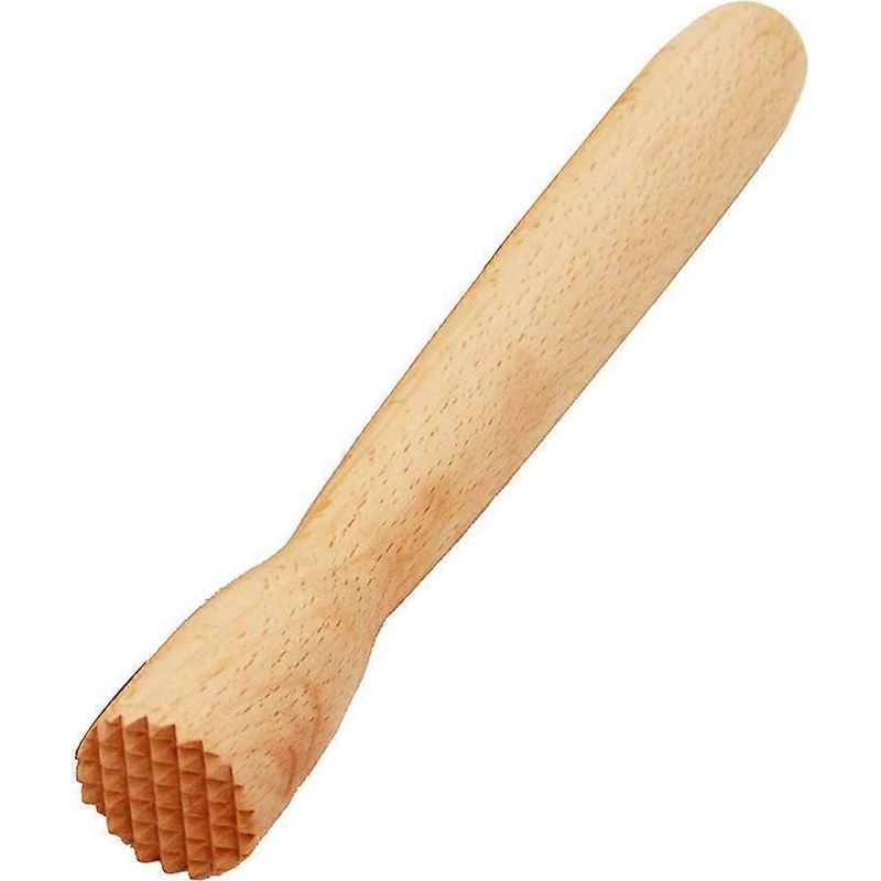 Cocktailstößel Aus Buchenholz, Eiscrusher Aus Holz, Barwerkzeug, Eishammer, Barzubehör