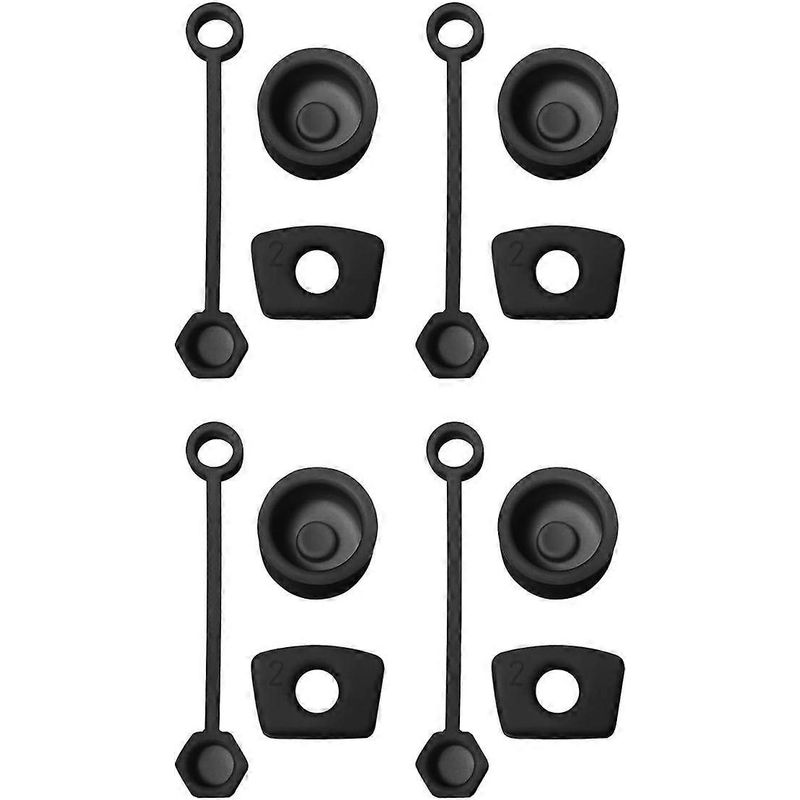 Set Mit 4 Auslaufsicheren Verschlüssen Für 2.0, Set Mit Schutzkappe Für Den Strohhalm --