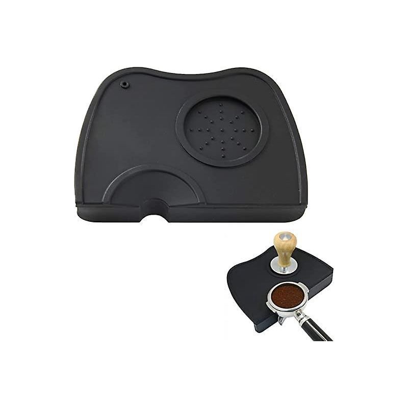 Tampermatte, Espresso-tampermatte, Kaffeepulver-pressmatte, Kaffee-tampermatte, Kaffee-tamper-eck-tamper