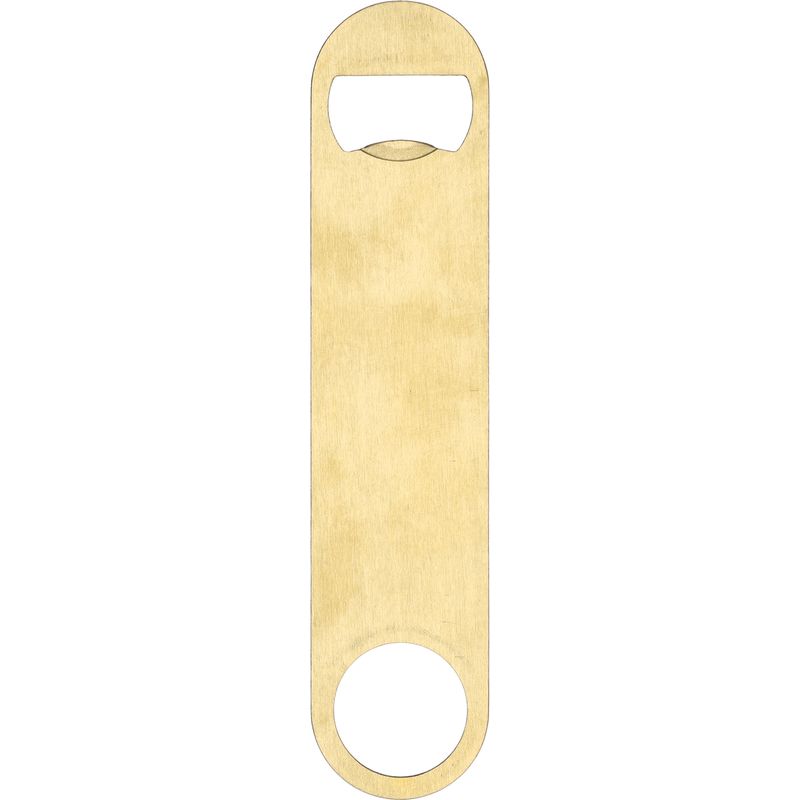 Verdickter Flaschenöffner Aus Edelstahl Für Bar, Barkeeper Und Zuhause, Goldfarben