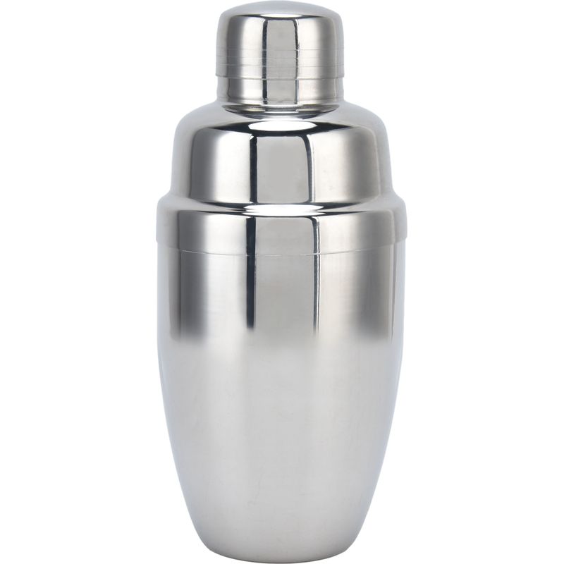 3-teiliges Cocktailshaker-set Aus Edelstahl, Bar-rührstab, Milchtee-mixer, Party-mixer (750 Ml, Silber)