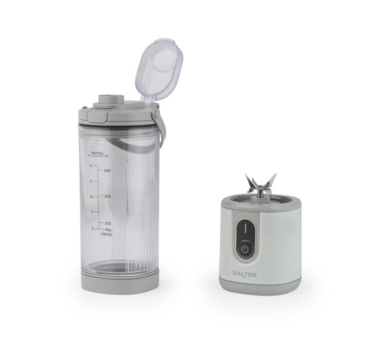 Salter Sal Akkumixer Actiboost Grau