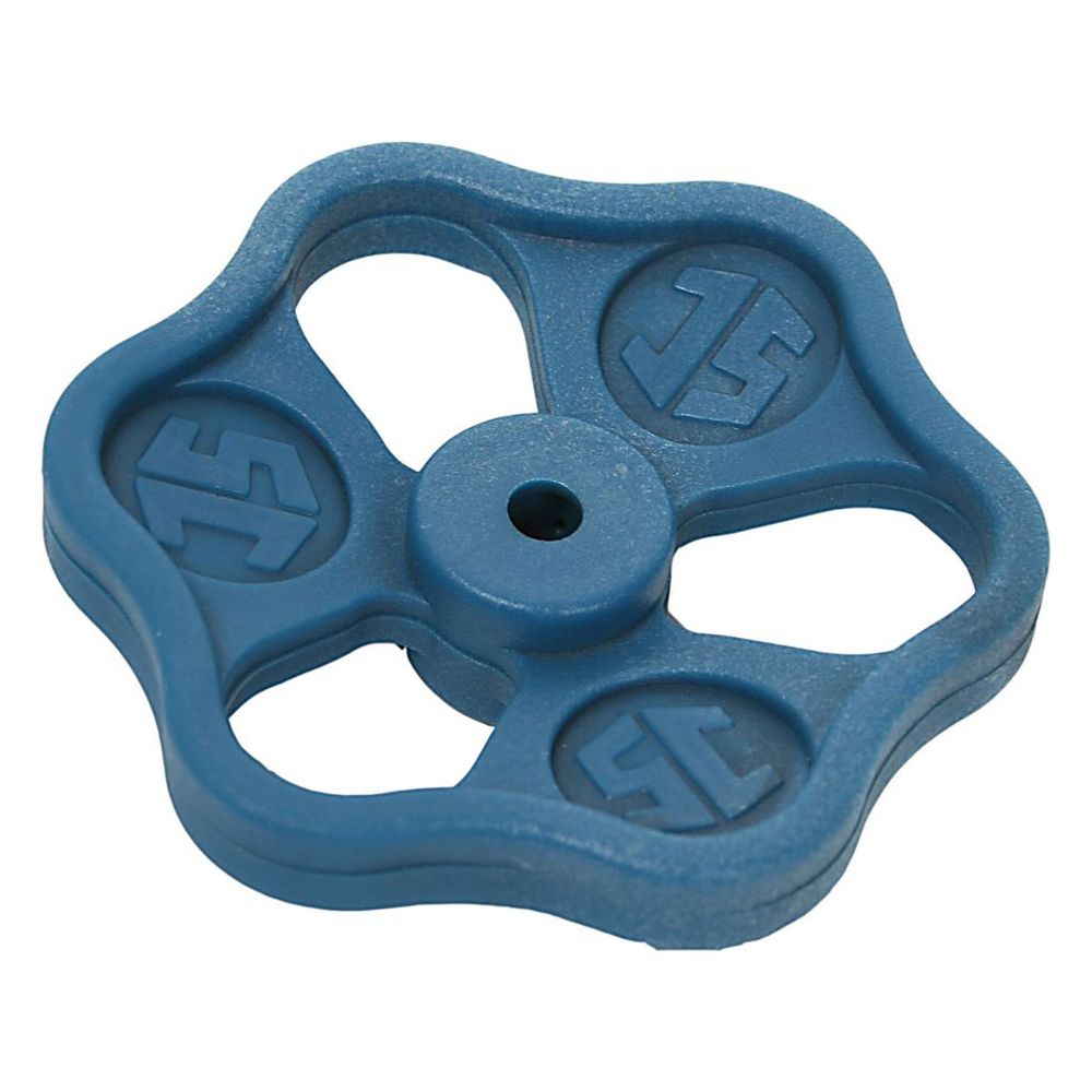 Schlösser Handrad Lose, 50x6mm, Polyamid, Blau