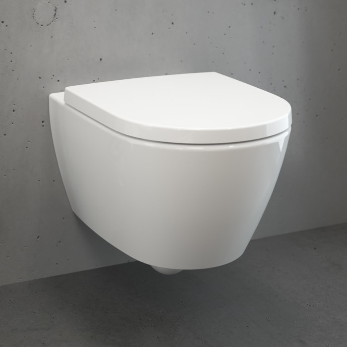Villeroy & Boch Taro Wc Und Wc-sitz Wrap-over Mit Absenkautomatik