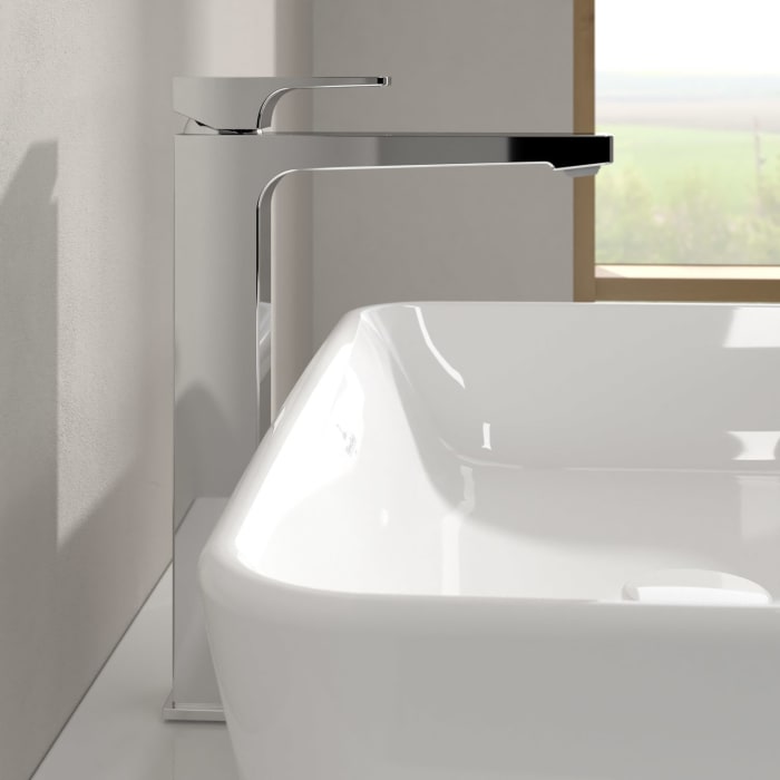 Villeroy & Boch Taro Einhebel-waschtischarmatur Erhöht Mit Ablaufgarnitur