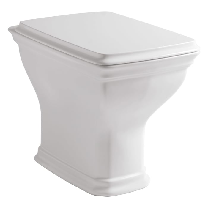 Kronenbach Zeta 2.0 Stand-wc Tiefspüler Mit Abgang Senkrecht Inkl. Wc-sitz