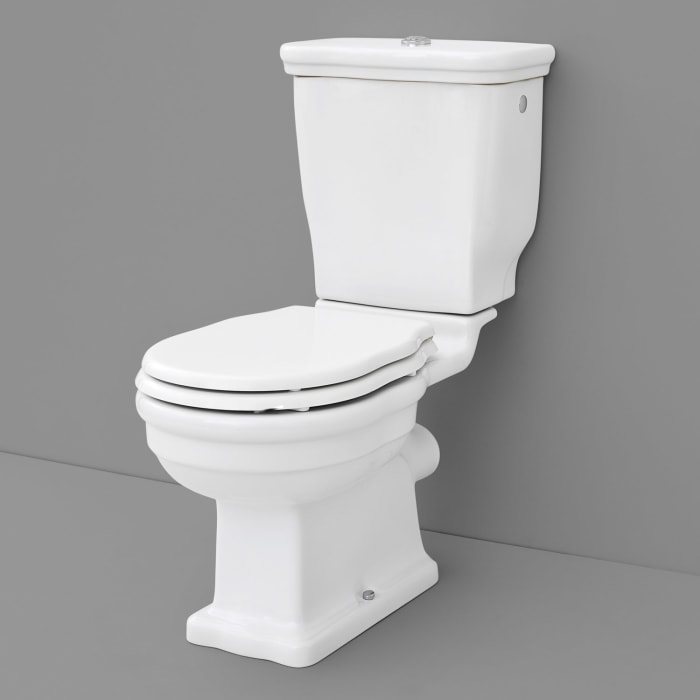 Kronenbach Iota 2.0 Stand-wc Tiefspüler Mit Abgang Waagerecht Inkl. Wc-sitz Und Spülkasten