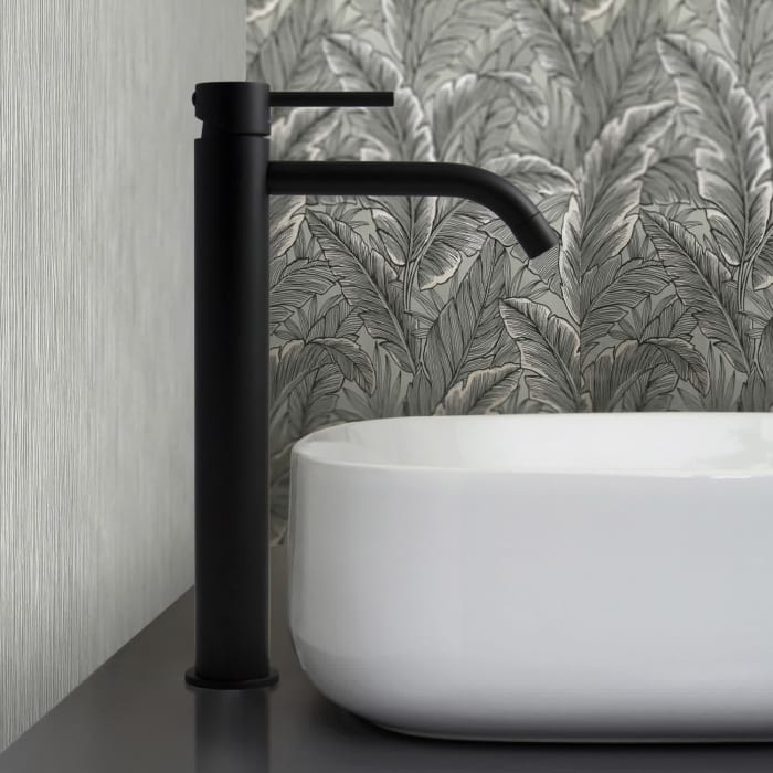 Kronenbach Lima 2.0 Black Waschtisch-einhebelmischer Xxl Für Schalenbecken