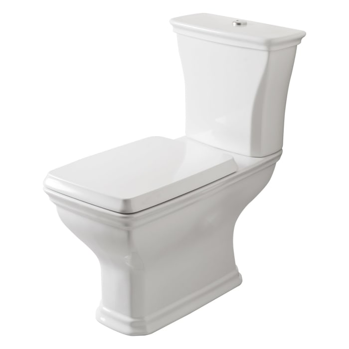 Kronenbach Zeta 2.0 Stand-wc Vario Tiefspüler Inkl. Wc-sitz Und Spülkasten