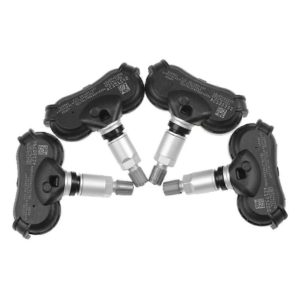 4 Stück 315 Mhz Tpms Reifendrucksensor Für Sequoie Sienna 42607-0c050 42607-08010 42607-0c030