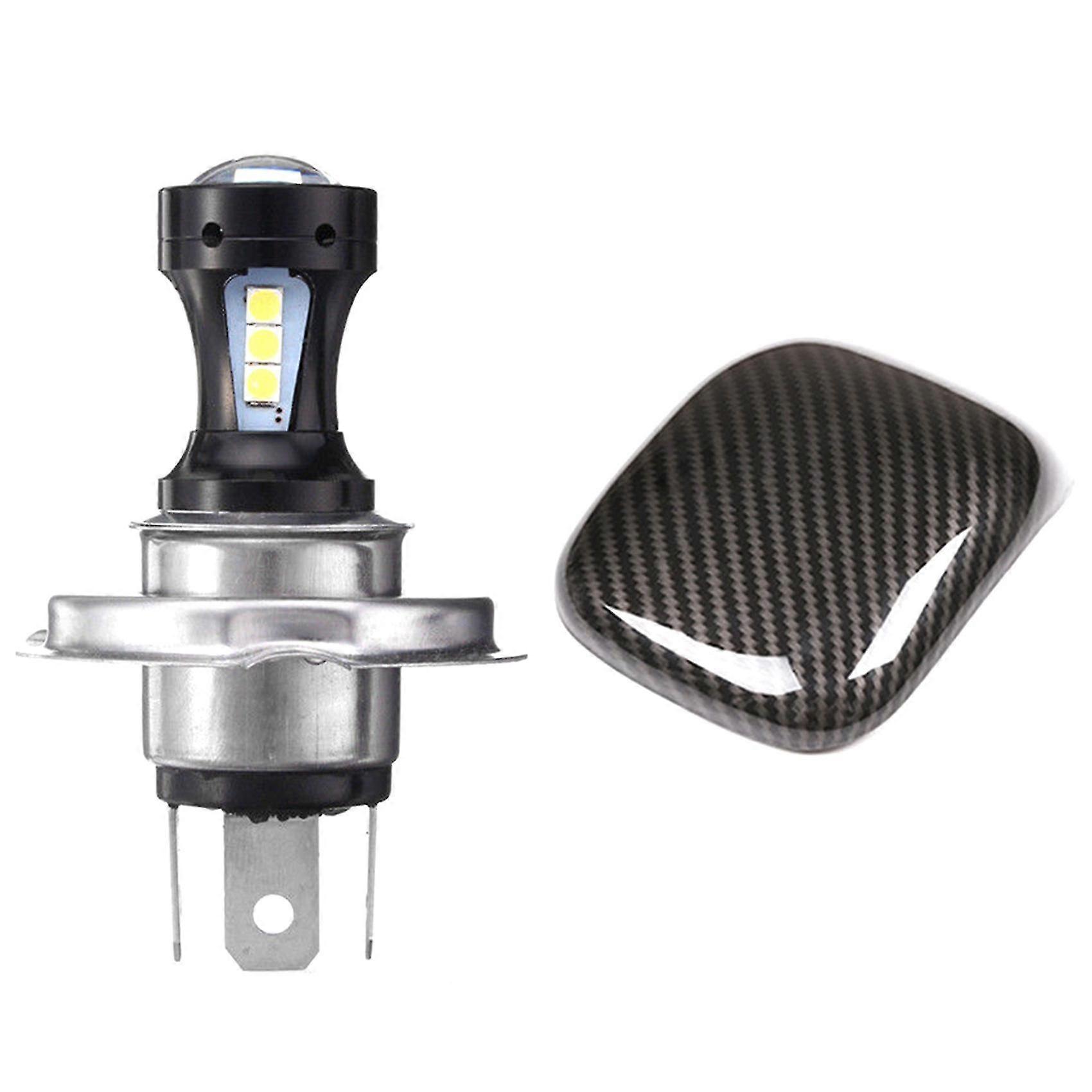 1 Pcs H4 Motorrad 3030 Led Hallo-lo Strahl Scheinwerfer & 1 Pcs Car Center Console Armlehne Maus Shell Tr