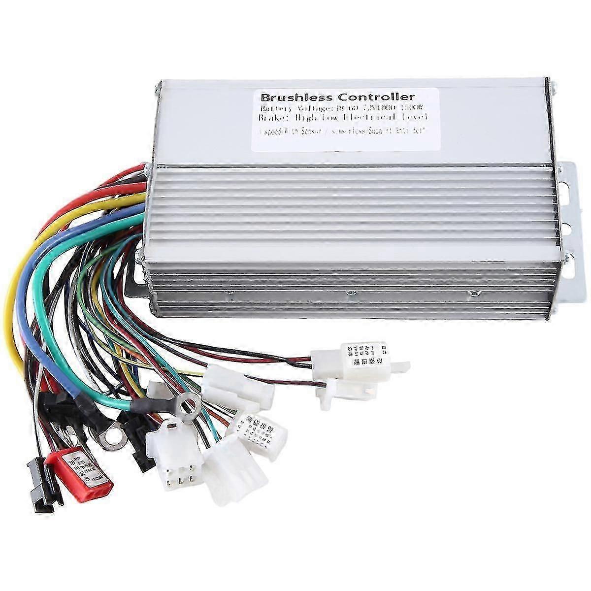48 V, 60 V, 64 V, 72 V, 1000 W, 1500 W, Elektrischer Controller, 12 Röhren, Dual-modus, E-bike, Bürstenloser Controller, Geschwindigkeit